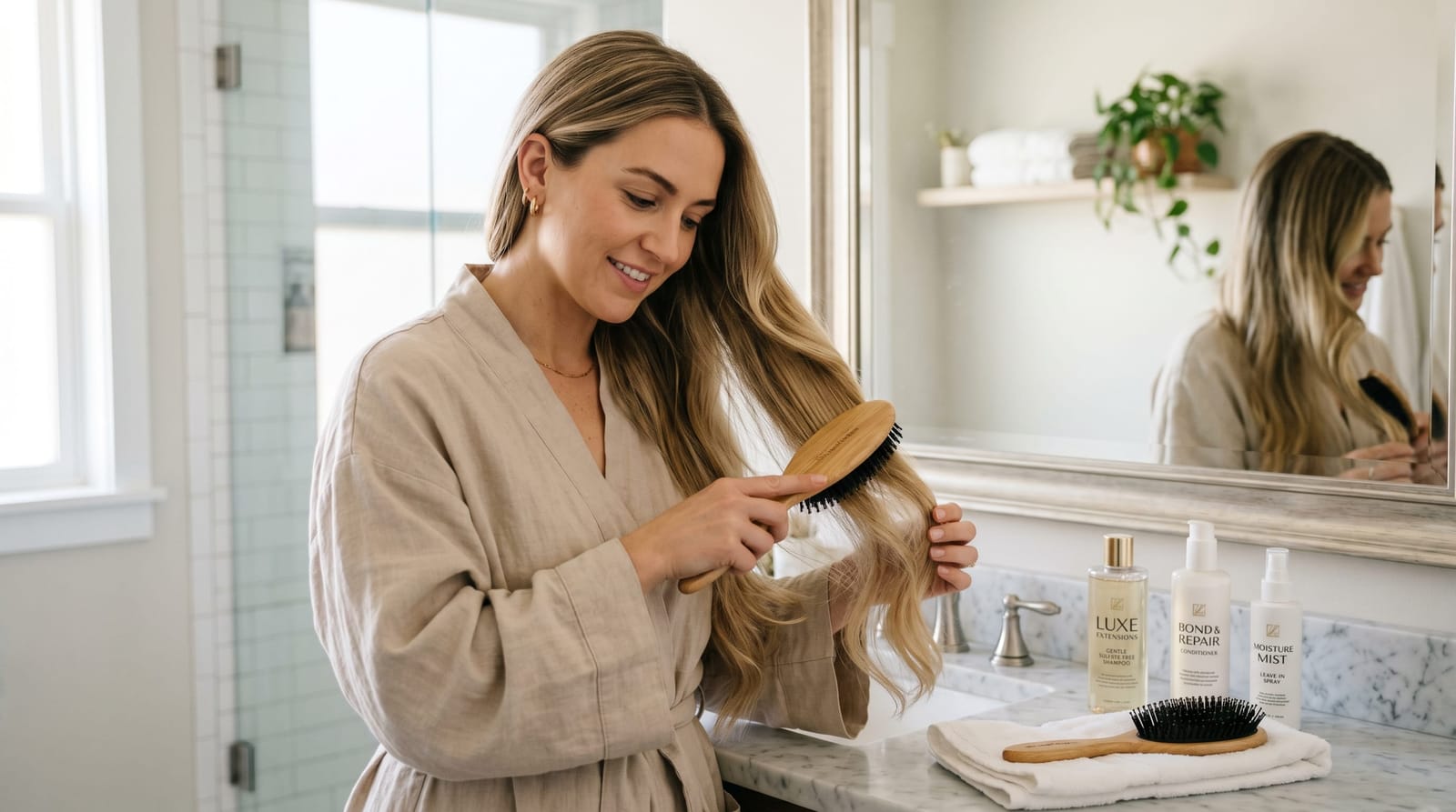Can You Sleep with Tape-In Hair Extensions?